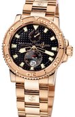 Ulysse Nardin Maxi Marine Diver 266-33-8/92 Rose Gold Bracelet