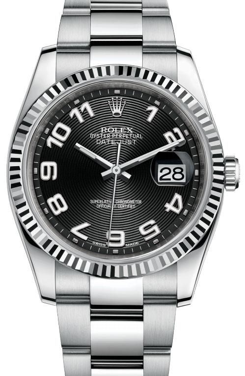 116234 bkao Rolex Steel Datejust