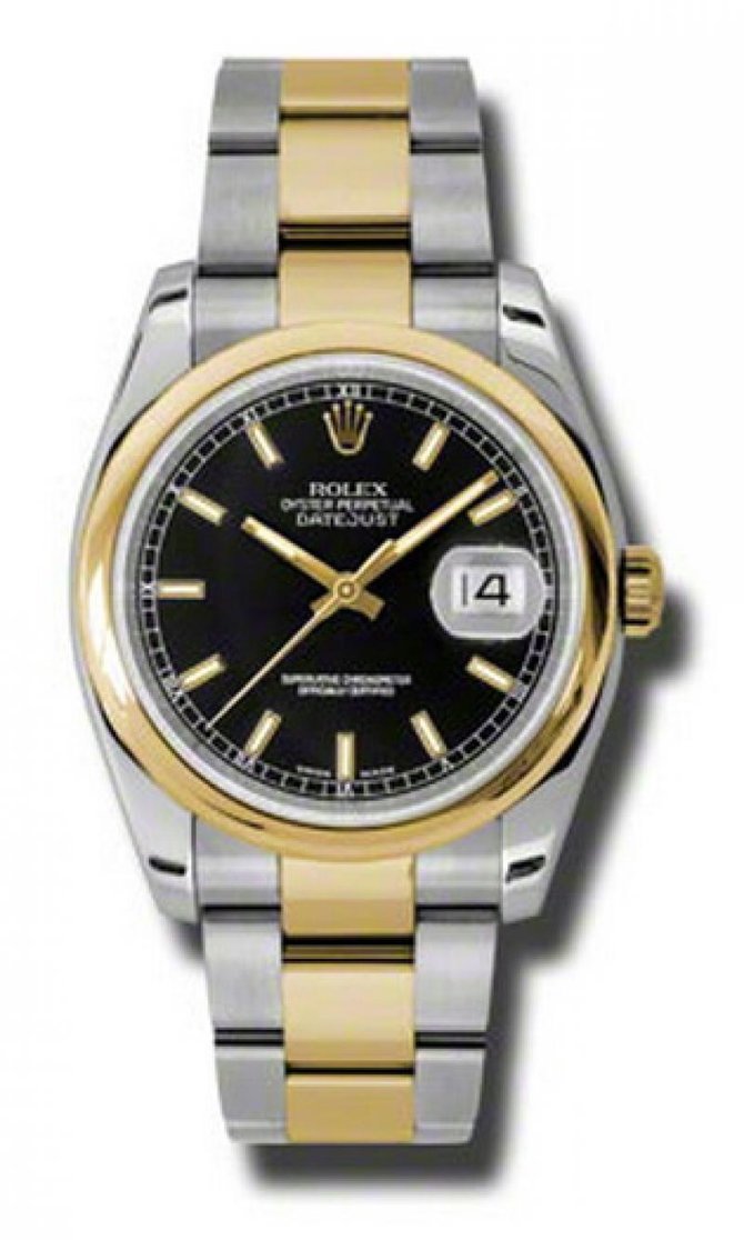 Rolex 116203 bkso Datejust Steel and Yellow Gold - фото 1