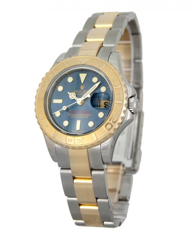 Rolex 169623 Blue Yacht Master II 29mm Steel and Yellow Gold - фото 3