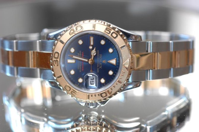 Rolex 169623 Blue Yacht Master II 29mm Steel and Yellow Gold - фото 5