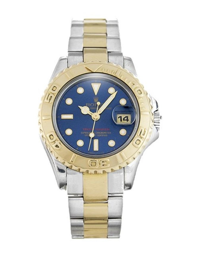 Rolex 169623 Blue Yacht Master II 29mm Steel and Yellow Gold - фото 1