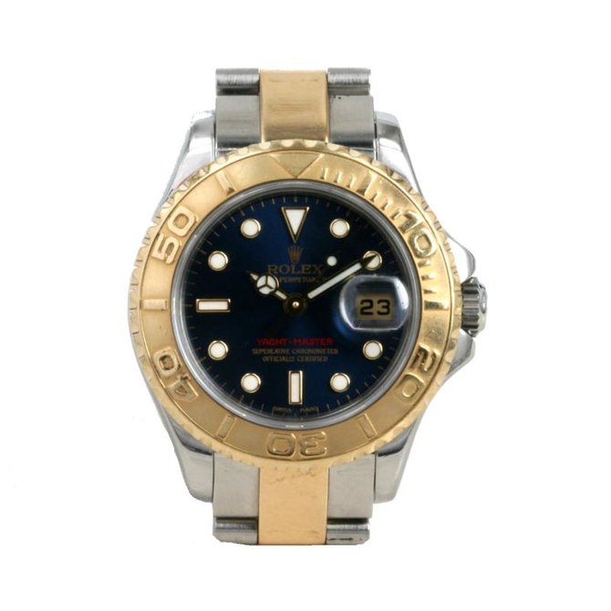 Rolex 169623 Blue Yacht Master II 29mm Steel and Yellow Gold - фото 2
