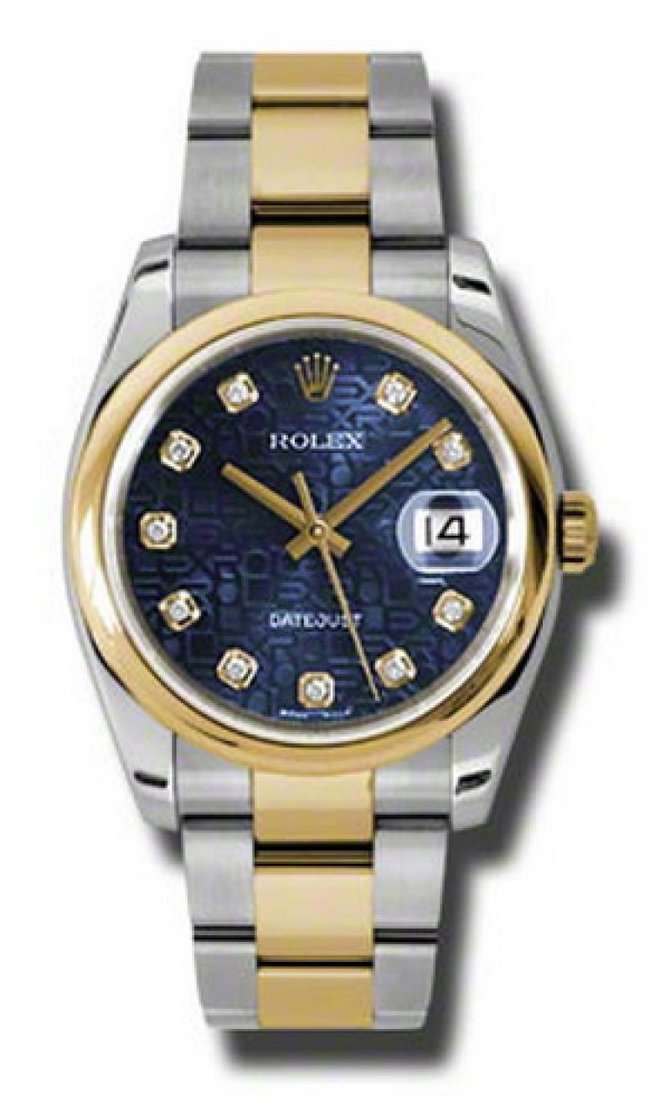 Rolex 116203 bljdo Datejust Steel and Yellow Gold - фото 1
