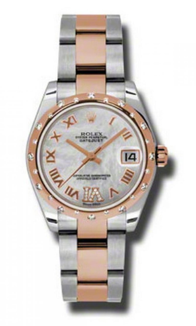 Rolex 178341 mdro Datejust Ladies Steel and Everose Gold - фото 1