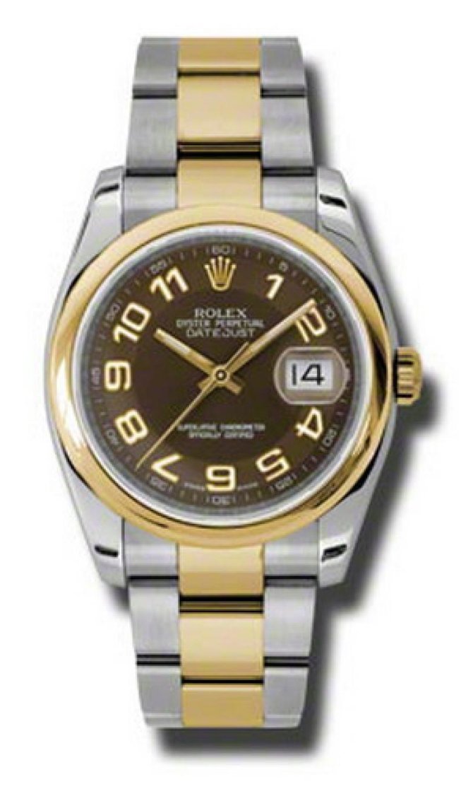 Rolex 116203 brao Datejust Steel and Yellow Gold - фото 1