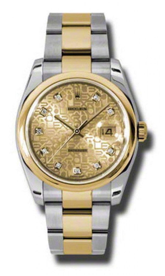 Rolex 116203 chjdo Datejust Steel and Yellow Gold - фото 1