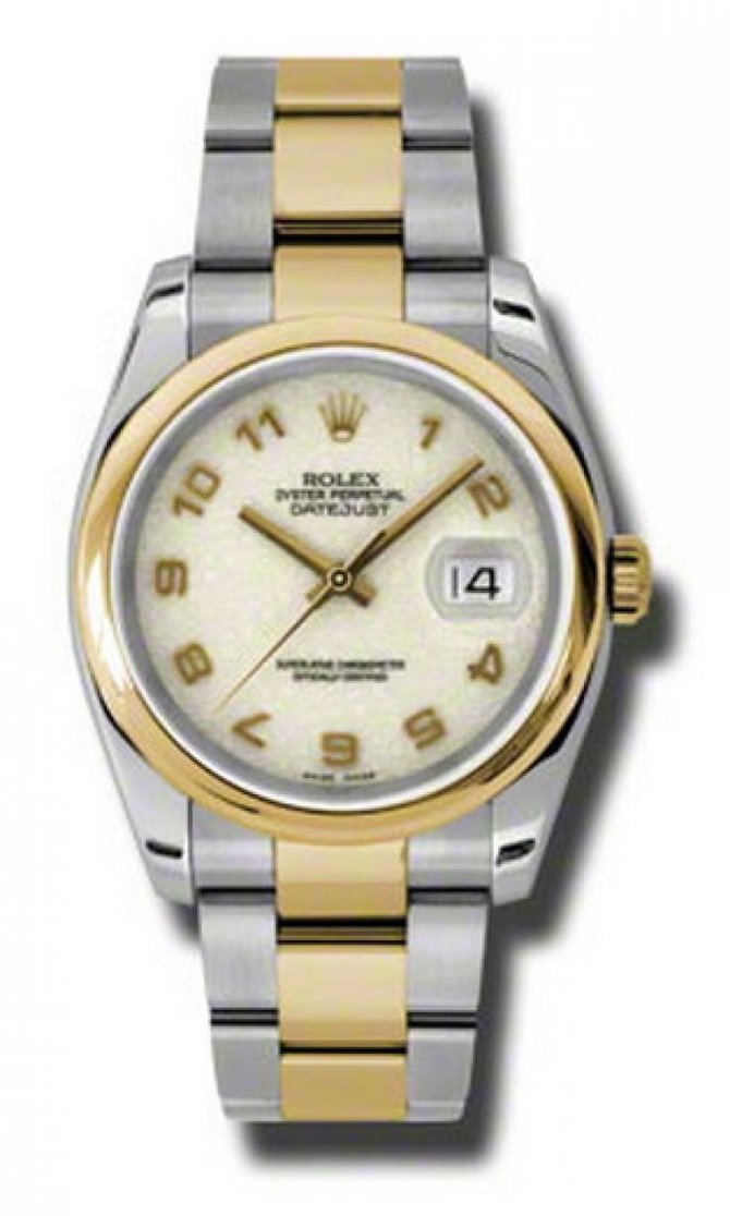Rolex 116203 ijao Datejust Steel and Yellow Gold - фото 1