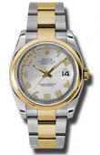 Rolex Datejust 116203 scao Steel and Yellow Gold