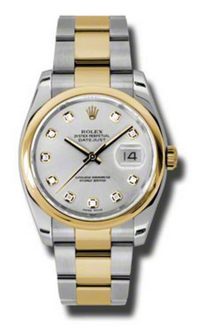 Rolex 116203 sdo Datejust Steel and Yellow Gold - фото 1