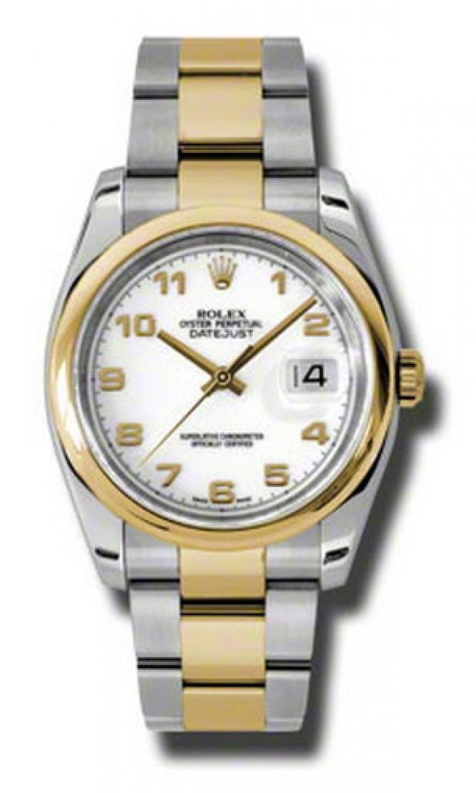 Rolex 116203 wao Datejust Steel and Yellow Gold - фото 1