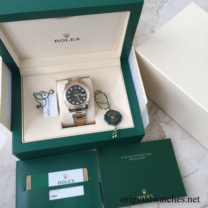 Rolex 116233 bkdo Datejust Steel and Yellow Gold - фото 2