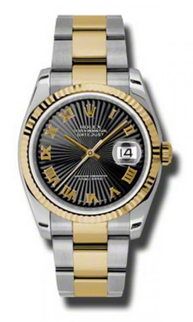 Rolex 116233 bksbro Datejust Steel and Yellow Gold - фото 1