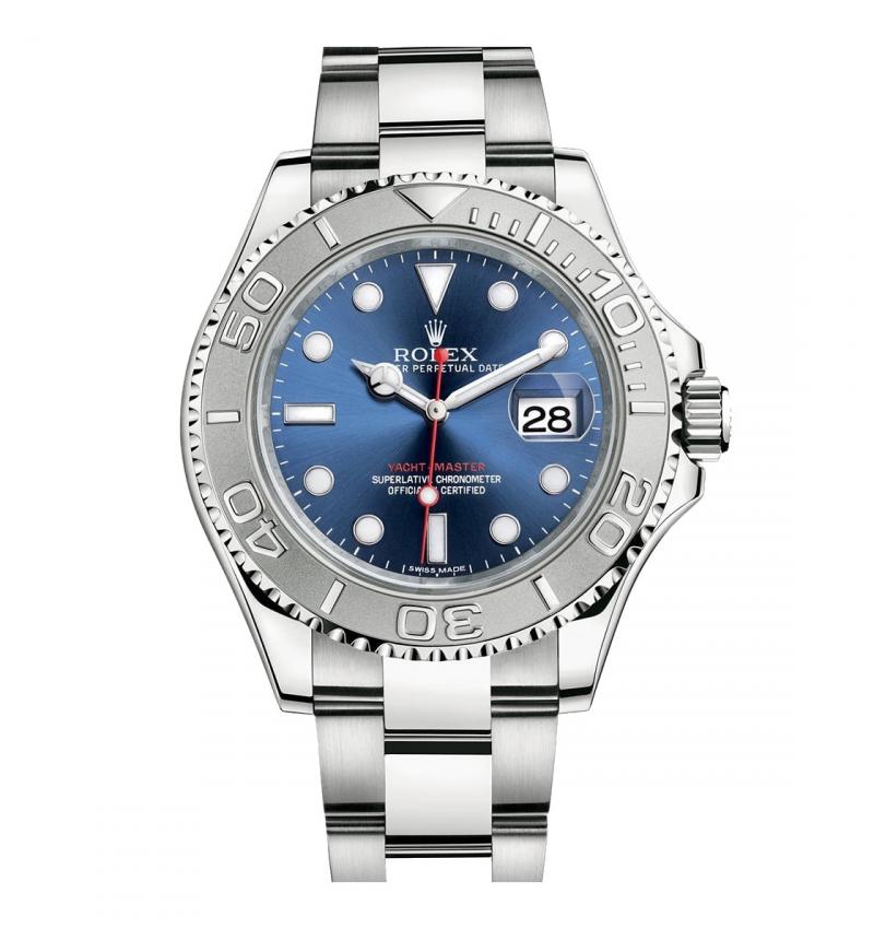 rolex yachtmaster blue