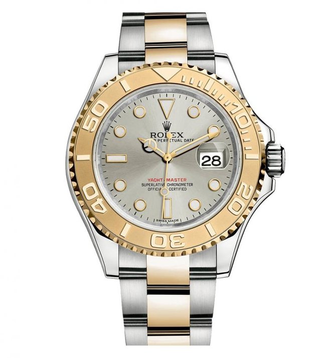 Rolex 16623 Grey Yacht Master II 40mm Steel and Yellow Gold - фото 1