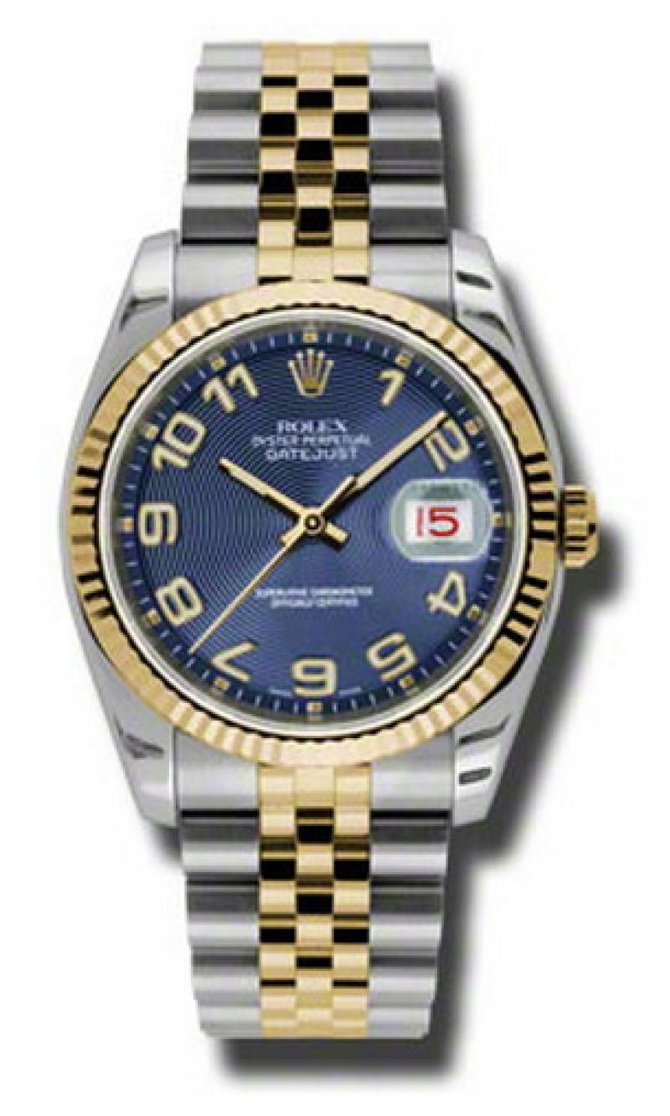 Rolex 116233 blcaj Datejust Steel and Yellow Gold - фото 1