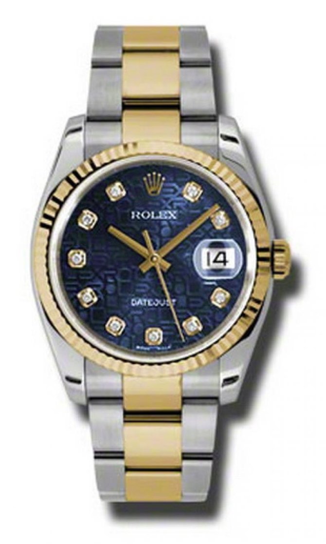 Rolex 116233 bljdo Datejust Steel and Yellow Gold - фото 1