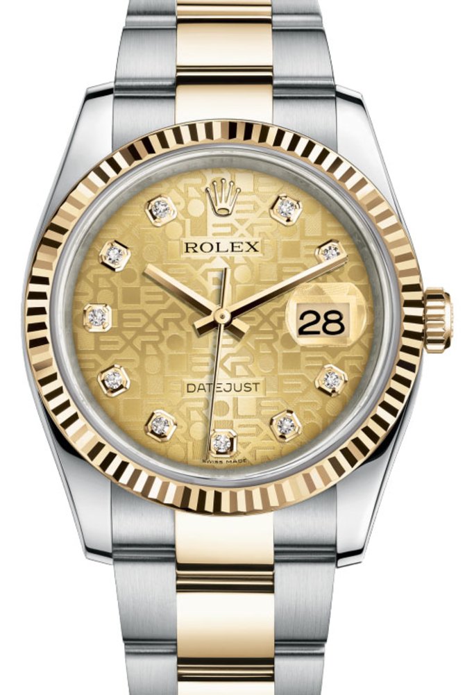 Rolex 116233 chjdo Datejust Steel and Yellow Gold