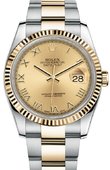 Rolex Datejust 116233 chro Steel and Yellow Gold