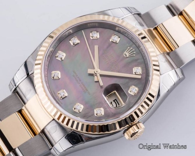 Rolex 116233 dkmdo Datejust Steel and Yellow Gold - фото 12