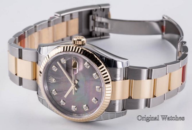 Rolex 116233 dkmdo Datejust Steel and Yellow Gold - фото 15