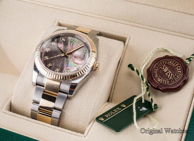 Rolex 116233 dkmdo Datejust Steel and Yellow Gold - фото 4