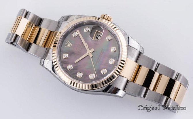 Rolex 116233 dkmdo Datejust Steel and Yellow Gold - фото 8