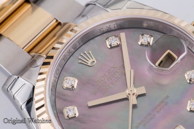 Rolex 116233 dkmdo Datejust Steel and Yellow Gold - фото 10