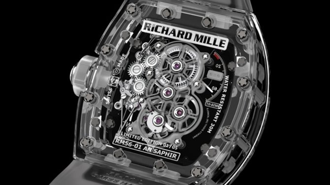 Richard Mille RM 56-01 Tourbillon Sapphire RM Ltd - фото 3