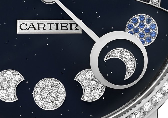 Cartier HPI01009 Rotonde De Cartier Day / Night Retrograde Moon Phases Diamonds - фото 3
