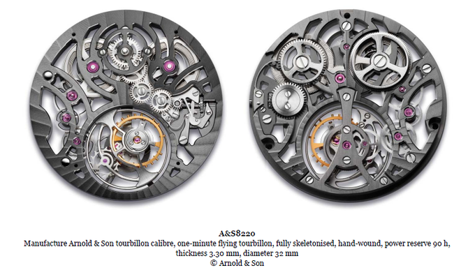 Arnold & Son 1UTAR.S10A.C320A Instrument Collection UTTE Squeleton - фото 3