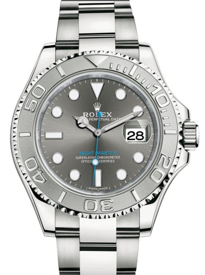 Rolex 116622-0003 Yacht Master II 40 mm Steel and White Gold - фото 1