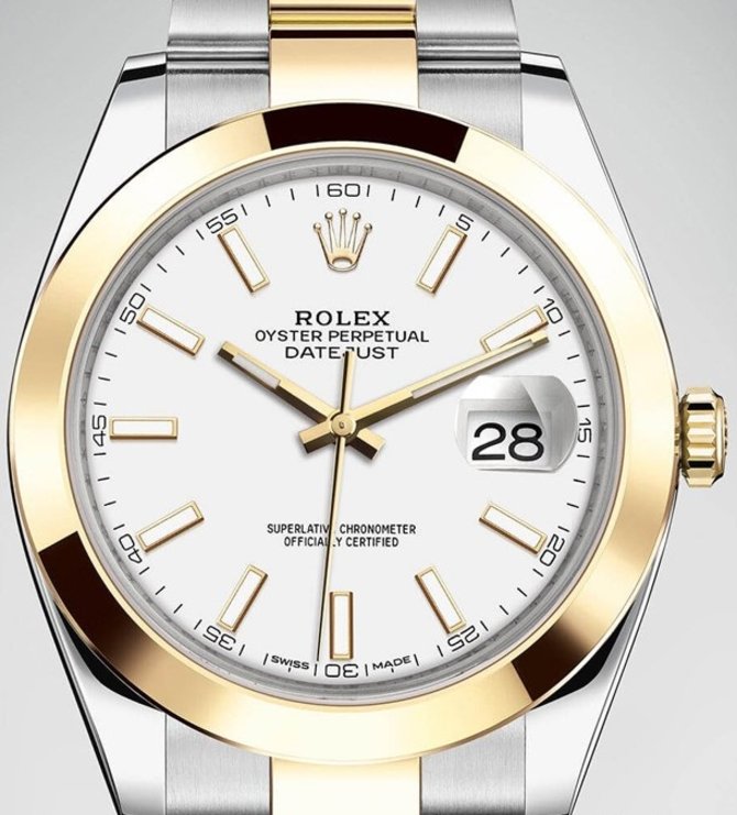 Rolex 126303-0015 Datejust 41 mm Steel and Yellow Gold - фото 3