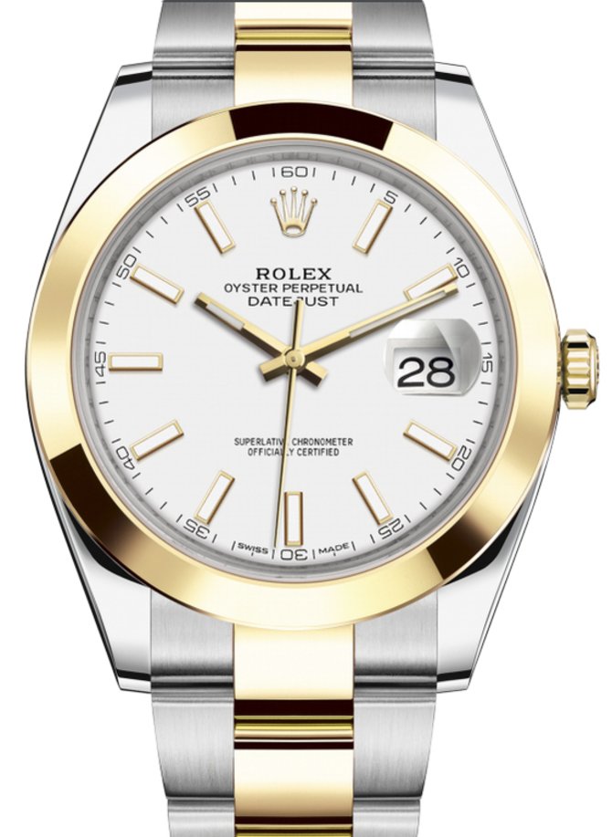 Rolex 126303-0015 Datejust 41 mm Steel and Yellow Gold - фото 1