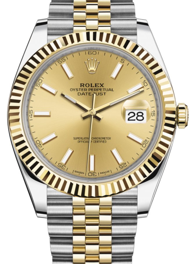 Rolex 126333-0010 Datejust 41 mm Steel and Yellow Gold - фото 1