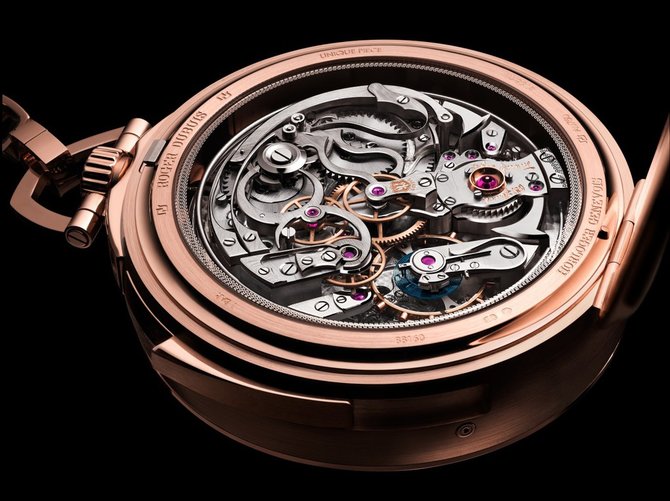 Roger Dubuis Hommage Millesime Hommage Pink Gold Pocket Watch - фото 2