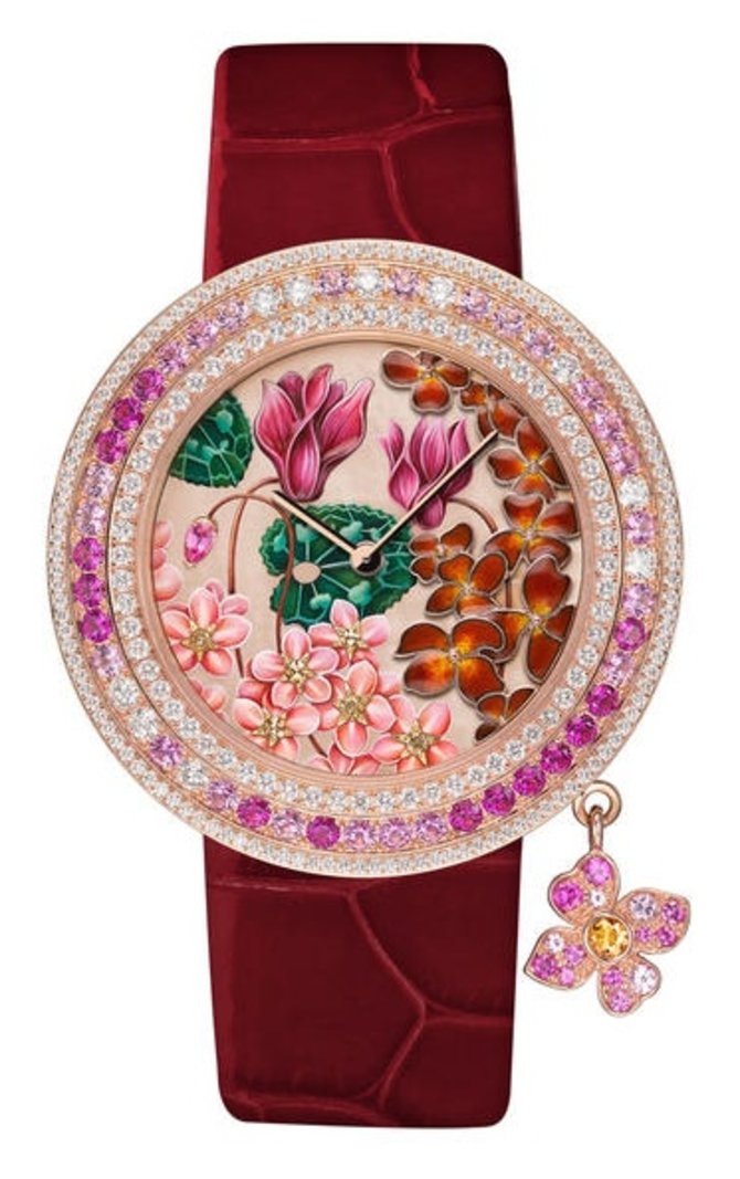 Van Cleef & Arpels Charms Extraordinaire Amour Womens watches Pink Gold