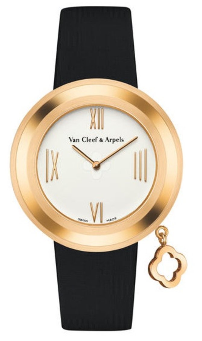 Van Cleef & Arpels Charms Gold 38 mm Womens watches Pink Gold