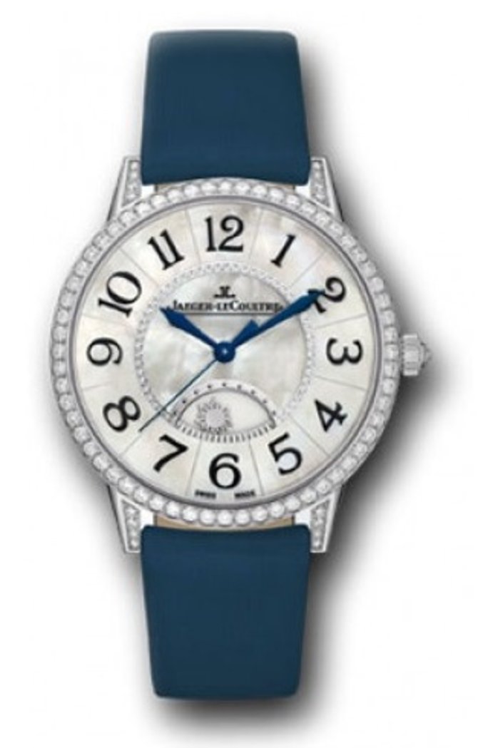 Jaeger LeCoultre Q3433490 Rendez-Vous Joaillerie Mother of Pearl Diamond 18K White Gold Ladies Watch