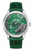 Van Cleef & Arpels Extraordinary Dials Midnight Les 4 Voyages Five Weeks in a Balloon White Gold