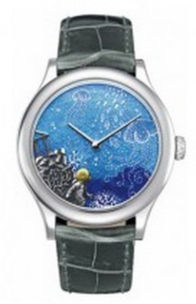Van Cleef & Arpels Midnight Les 4 Voyages Twenty Thousand Leagues Under The Sea Extraordinary Dials White Gold