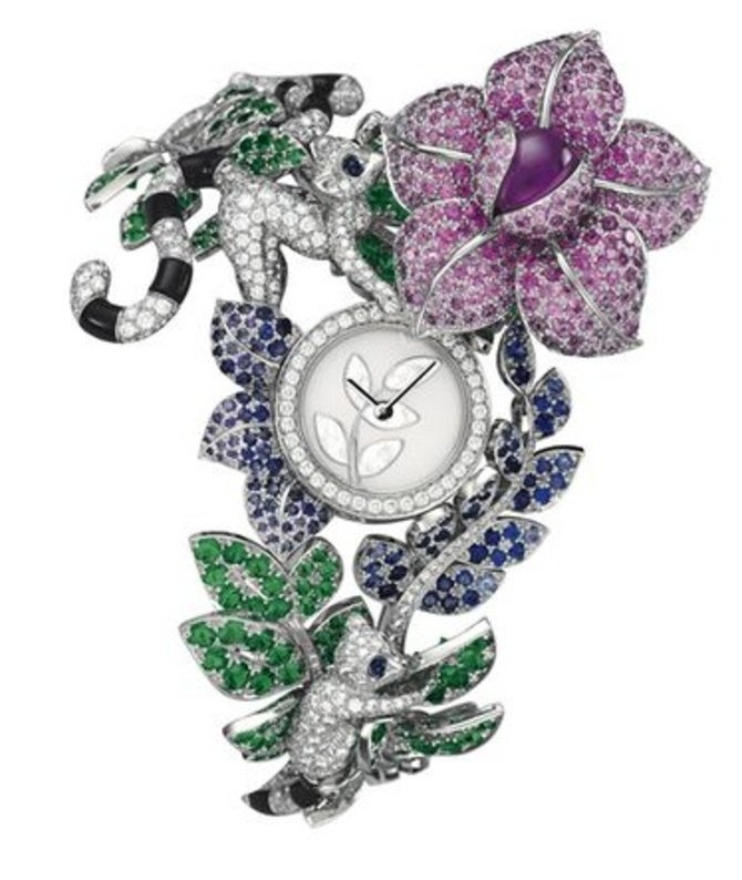 Van Cleef & Arpels High Jewellery Timepiece Makis Decor Poetic Complications White Gold