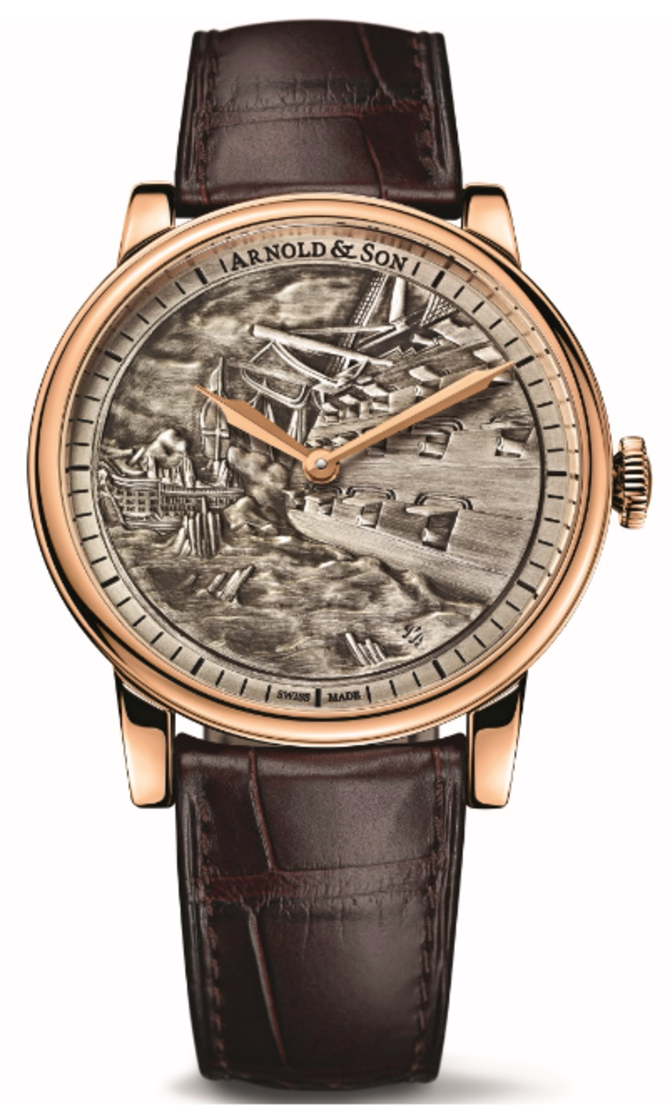 Arnold & Son 1LCAP.S06A.C111A Royal Collection HMS Victory – Cannons Ablaze, Lord Nelson's Flagship Takes On The French Fleet