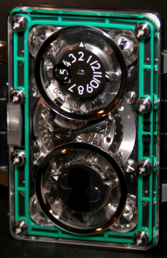 MB&F 20.DSTBL.B Horological Machines HM2 Sapphire Black PVD Coated Titanium - фото 5