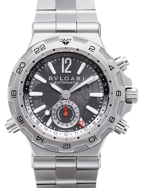 DP42C14SSDGMT Bvlgari GMT Diagono Professional