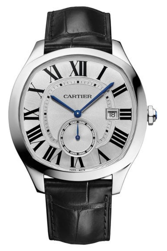 Cartier Drive De Cartier Cushion Tortue Stainless Steel