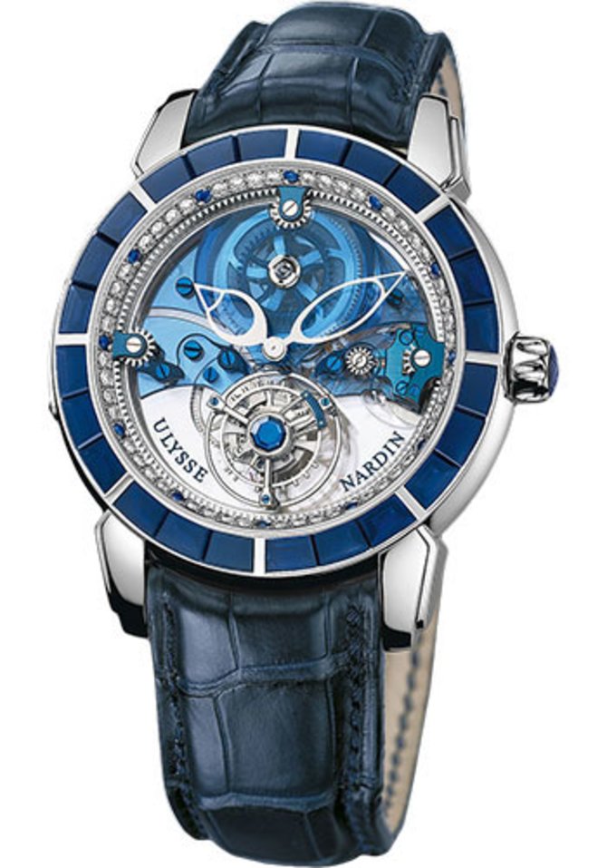 Ulysse Nardin 799-90BAG Specialities Royal Blue Tourbillon Haute Joaillerie Limited Edition of 99 Watch