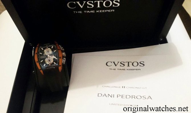 Cvstos Challenge GT case Dani Pedrosa Limited Edition Challenge Titanium PVD - фото 4