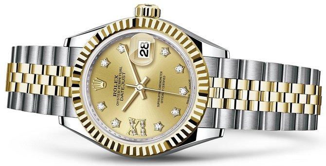 Rolex 279173-0021 Datejust Ladies 28 mm Steel and Yellow Gold - фото 2