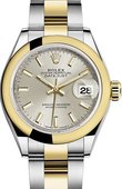 Rolex Datejust Ladies 279163-0020 28 mm Steel and Yellow Gold